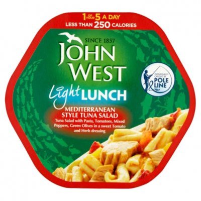 John West Light lunch mediterranean style